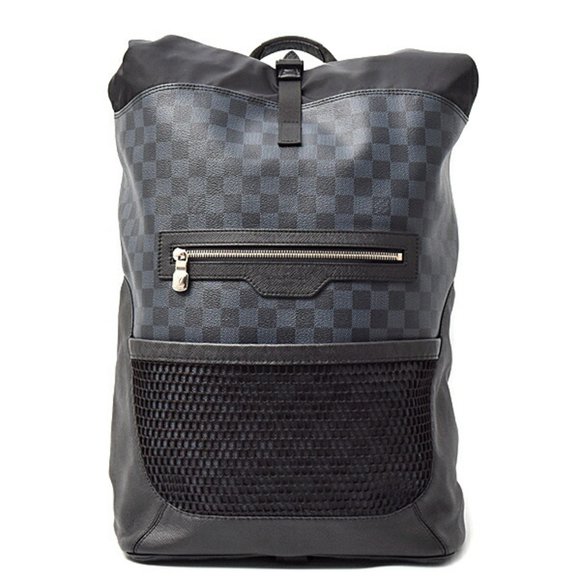LOUIS VUITTON Black Damier Backpack - Picture 1 of 10